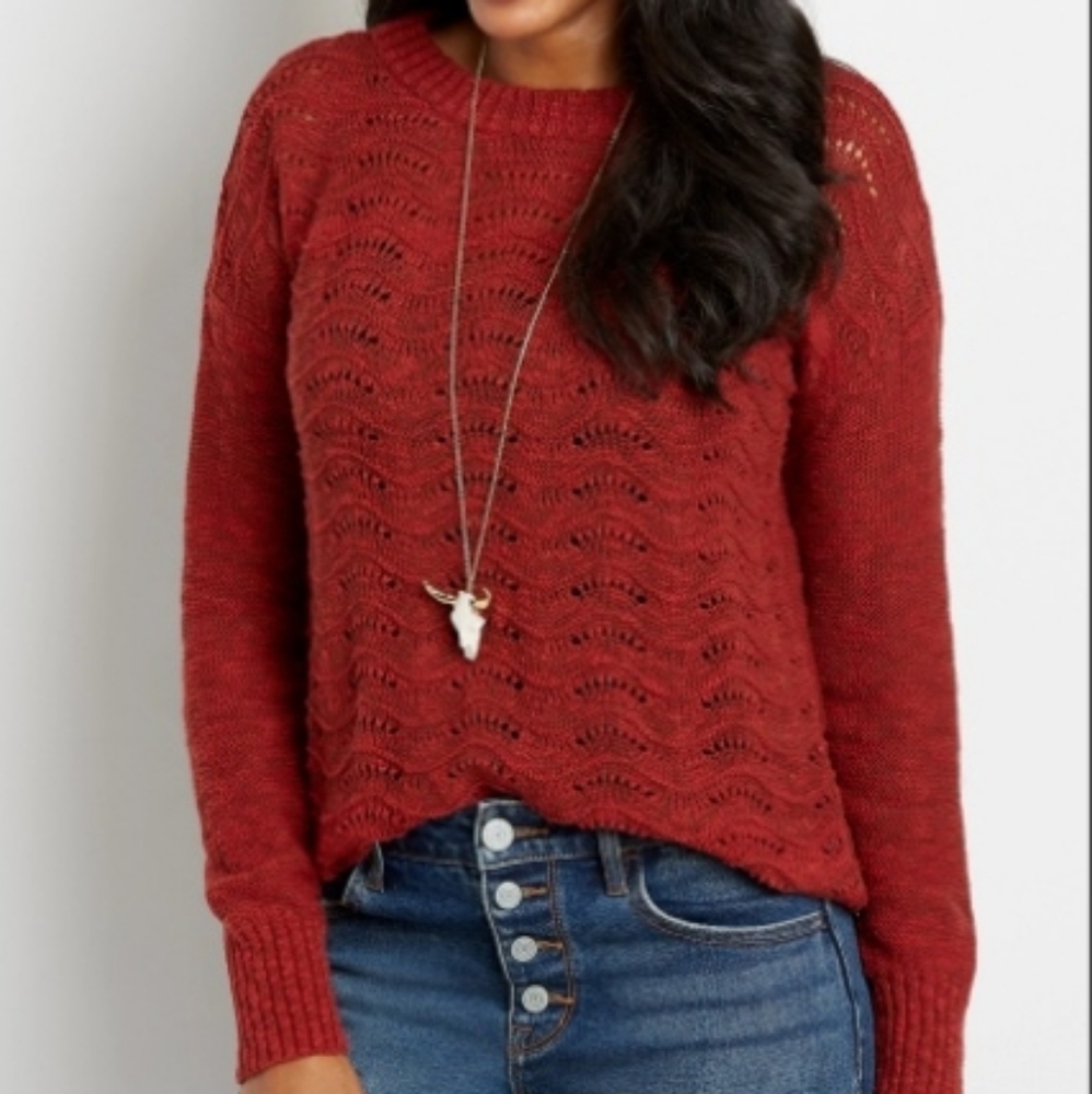 Maurices Wavestitch Sweater